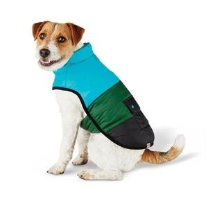 Lego Pet Puffer Jacket Teal and Black
